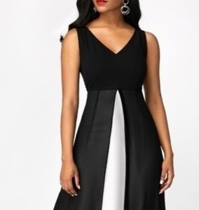 Gorgeous black & white dress